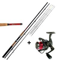 Giants Fishing Prut CLX Feeder TR 11ft Medium 3,3 m 90 g + Naviják