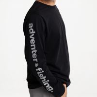 Adventer & Fishing Tričko Dlouhý Rukáv Black (4)