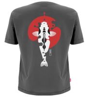 Kumu Tričko Rising Sun Šedé - XXXXL