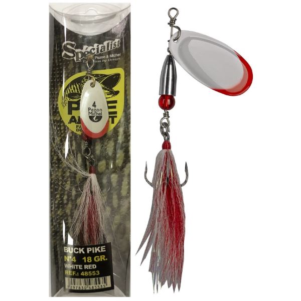 Pezon&Michel Třpytka Buck Pike White Red