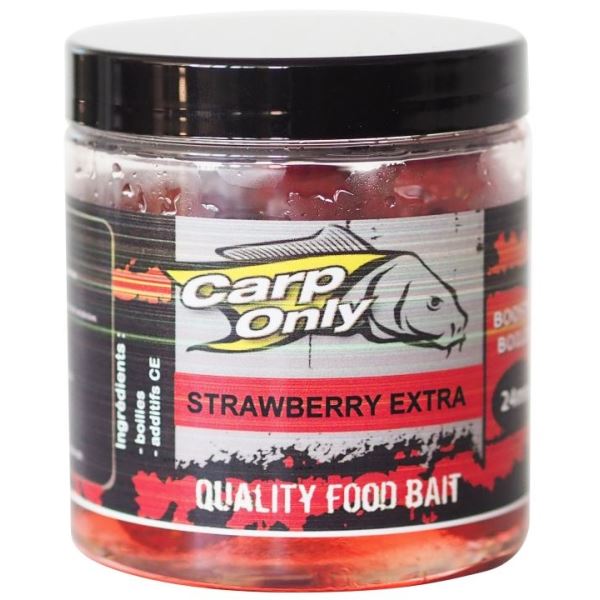 Carp Only Dipovaný Boilies Strawberry Extra 250 ml