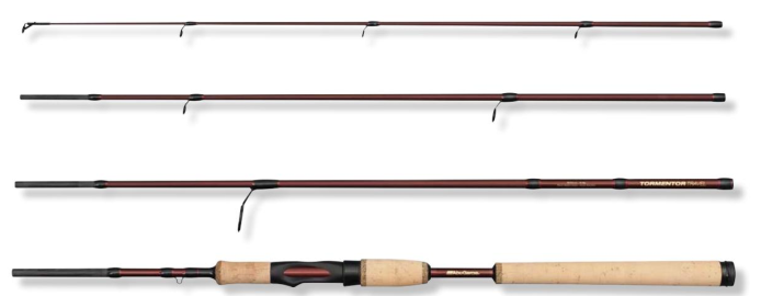 Abu garcia prut tormentor 2 travel 804ml spinning 2,44 m 8-24 g 4 díly