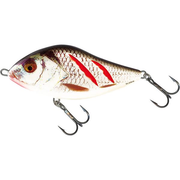 Salmo Wobler Slider Floating Wounded Real Grey Shiner