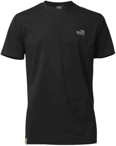 Geoff anderson tričko organic tee černé - s