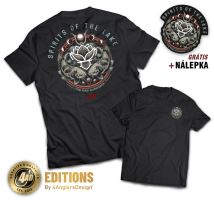 4ANGLERSDESIGN Tričko Spirits Of The Lake - M 4ANGLERSDESIGN Tričko Spirits Of The Lake - M