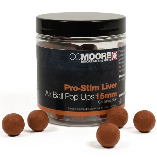 CC Moore Plovoucí Boilie Pro-Stim Liver Air Ball Pop Ups