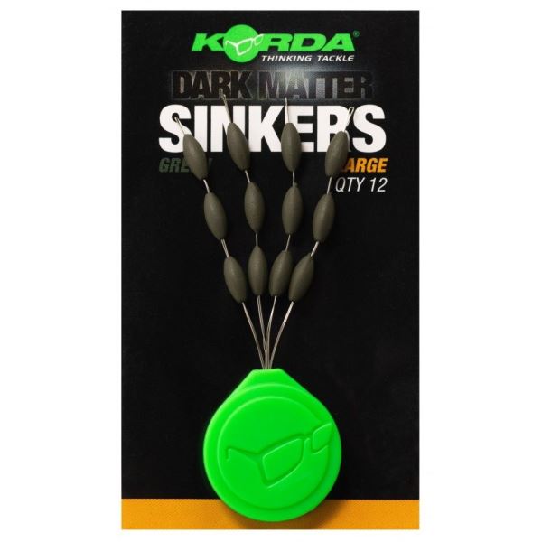 Korda Stoppery Tungstenové Sinkers Weedy Green