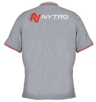 Nytro Tričko Light Marl Grey Polo Shirt (1)