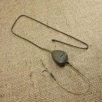 Life Orange Carp Rig Lead In-Line (1)