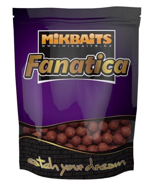 Mikbaits boilie fanatica losos ráček asa 900 g 24 mm