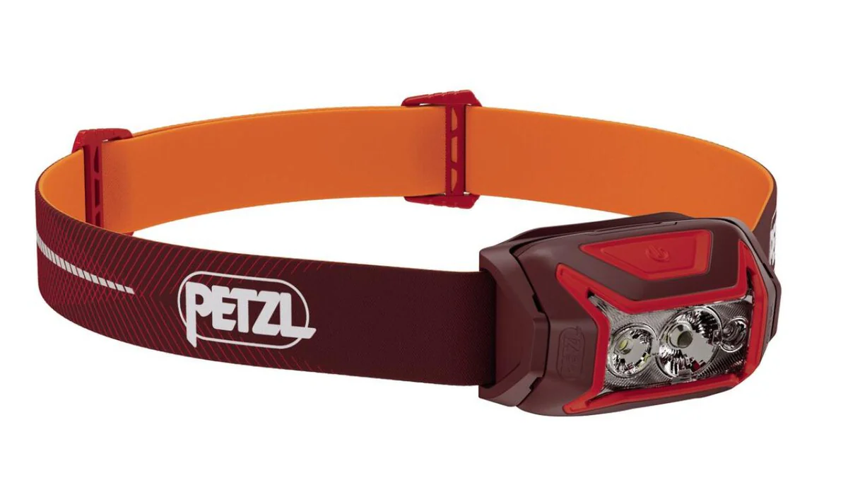 Petzl čelovka actik core 2025 červená