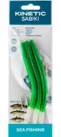 Kinetic Návazec Sabiki Makk Glow Green Splatter 150 cm