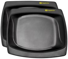 RidgeMonkey 2 Talíře DLX Large Plate Twin Pack