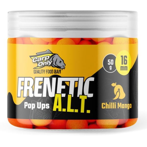 Carp Only Plovoucí Boilies Frenetic A.L.T. Hi-Visual Pop Ups 16 mm 50 g