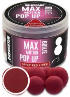 Haldorádó Plovoucí Boilies Pop-Up Max Motion 50 g 16+20 mm - Pikantní Červená Játra