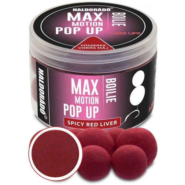 Haldorádó Plovoucí Boilies Pop-Up Max Motion 50 g 16+20 mm