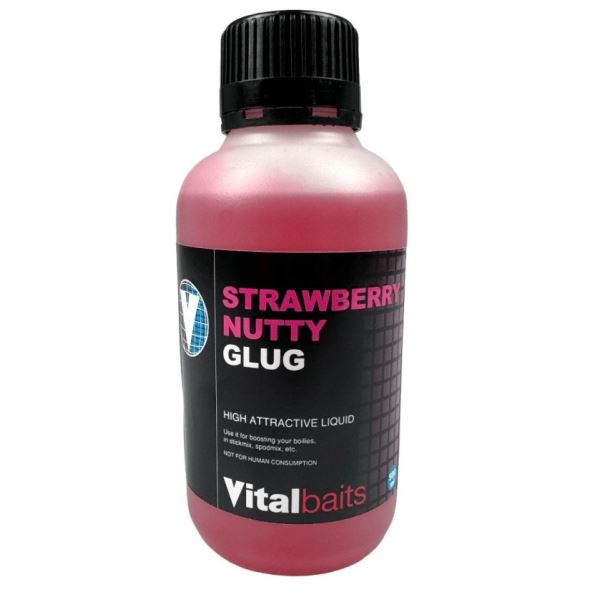 Vitalbaits Booster Strawberry Nutty Glug 500 ml