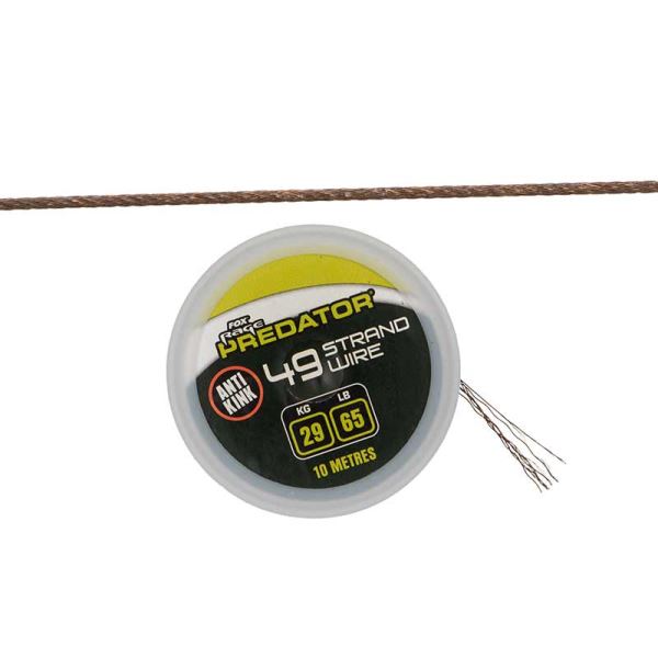 Fox Rage Predator Lanko 19-Strand Coated Wire 10 m