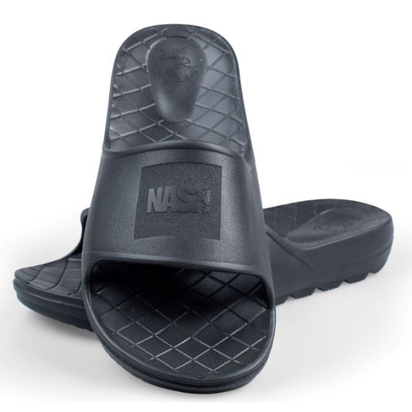 Nash Pantofle Make It Happen Sliders Black