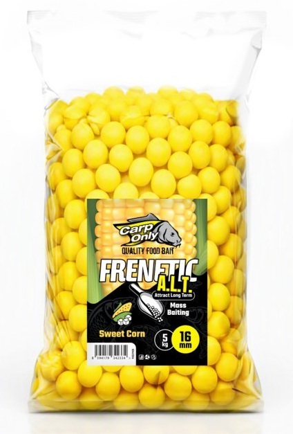 Carp only boilies frenetic a.l.t. sweet corn 5 kg - 24 mm