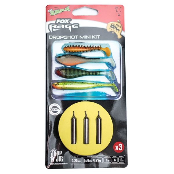 Fox Rage Návazce Dropshot Mini Kit 1 m 10 g sz 6x3