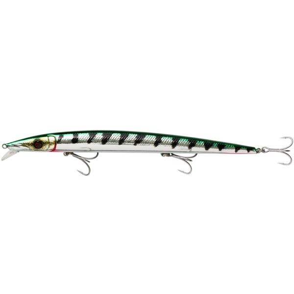 Savage Gear Wobler Barra Jerk Sinking Green Barracuda