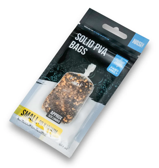 Levně Nash pva sáčky solid pva bags fast melt - small