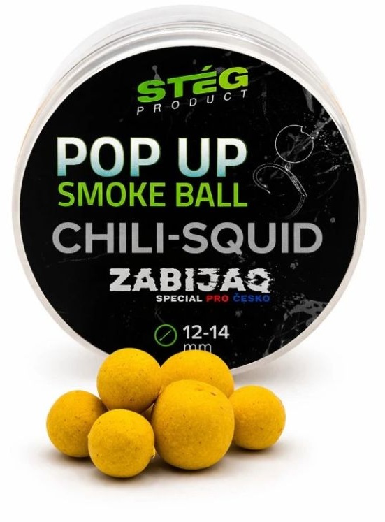 Levně Stég plovoucí boilie zabijaq pop up sb 25 g 12-14 mm - chili squid