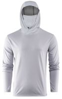 Grundéns Triko Tough Sun Masked Hoodie Mist - XXL