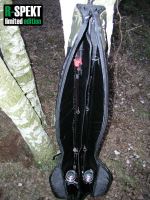 R-SPEKT Double 10´ polstrované černé pouzdro na 2 pruty (11)