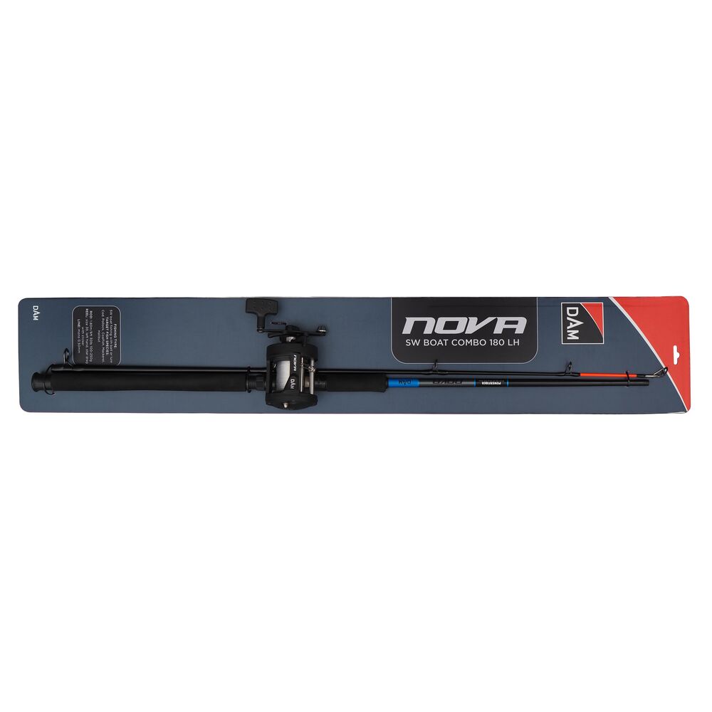 Damo prut nova sw boat combo 1,8 m 100-250 g + multiplikátor 30 lh
