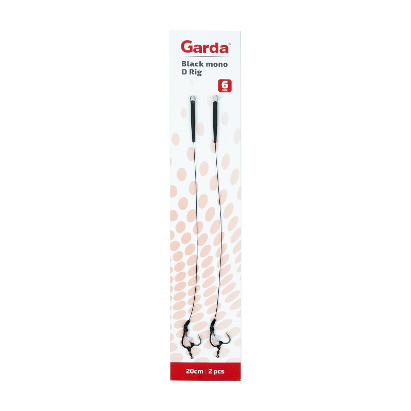 Garda návazec black mono d rig 2 ks - velikost 4