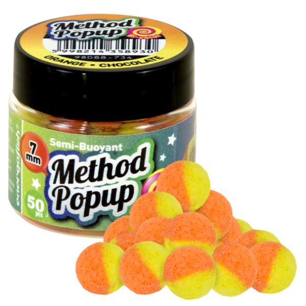 Benzar Mix Plovoucí Boilies Pop Up Bicolor Method 7 mm