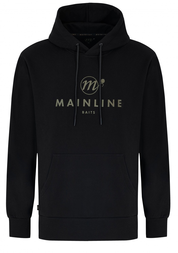 Mainline mikina carp hoodie black edition black - s