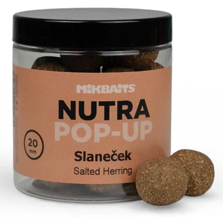 Levně Mikbaits nutra pop-up 20 mm 250 ml - slaneček