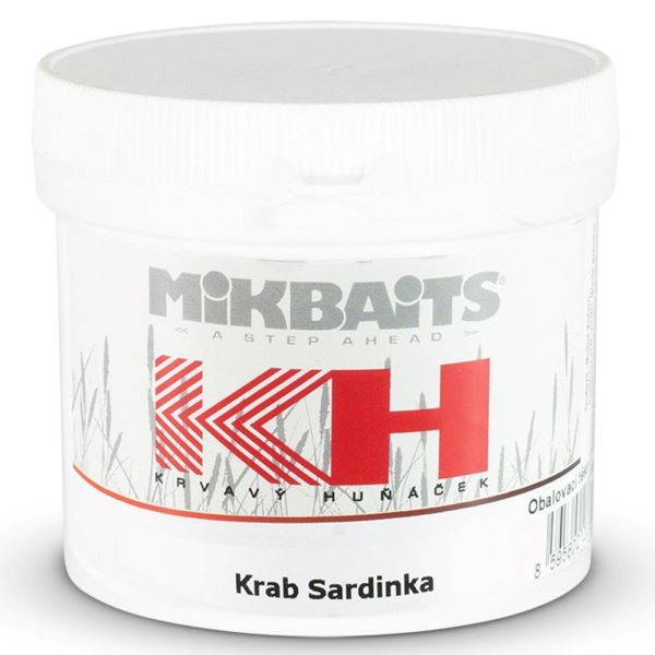 Mikbaits Obalovací Těsto Krvavý Huňáček Krab Sardinka 200 g