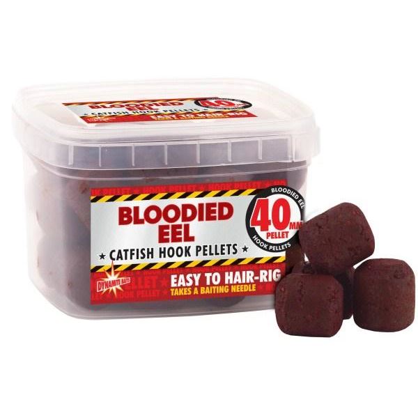 Dynamite Baits Pelety Pellets Bloodied Eel Catfish Hook 22 mm