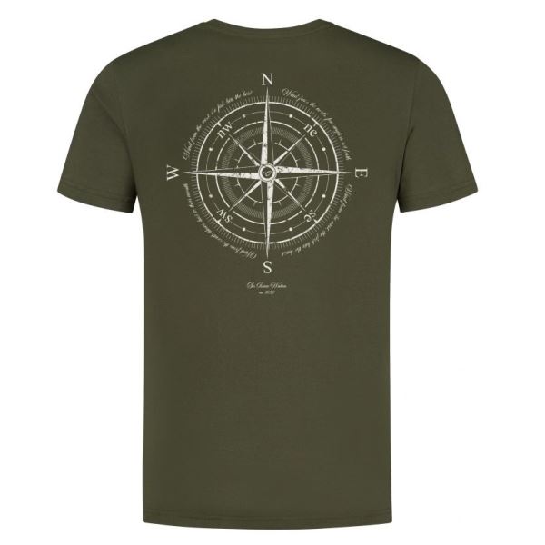 Korda Tričko Compass Tee Dark Olive
