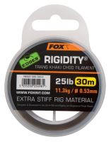 Fox Návazcový Vlasec Edges Rigidity Chod Filament 30 m Trans Khaki