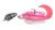 Madcat Třpytka Skull Blade Jig XL Sinking Fluo Pink UV