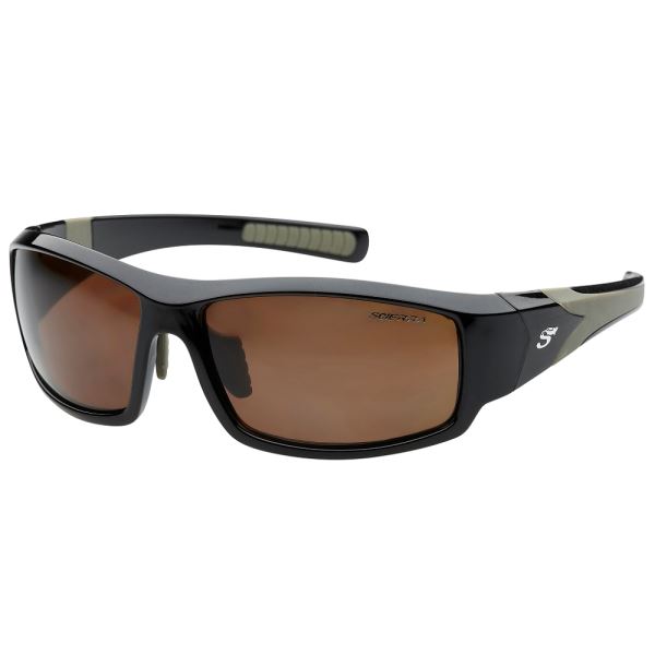 Scierra Brýle Wrap Arround Sunglasses Brown Lens