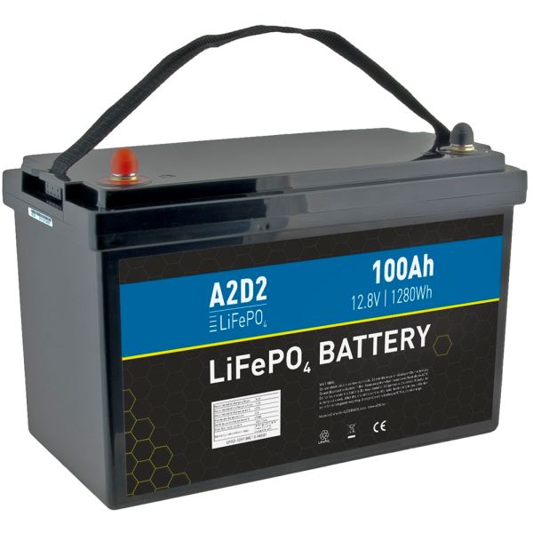 A2D2 Baterie LiFePo4 12,8V 100Ah M8