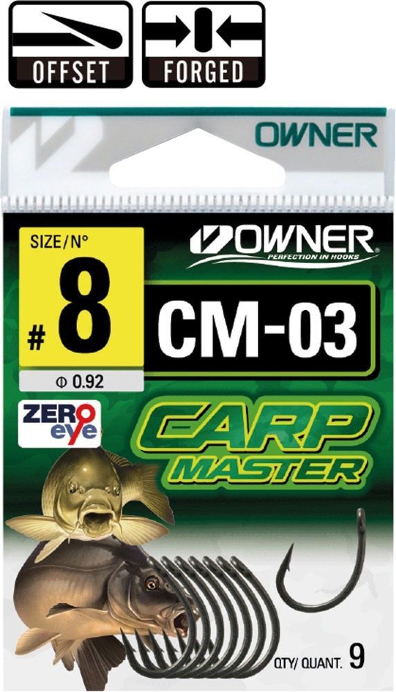 Levně Owner háček cm-3 tsuyoshi - 4 8 ks