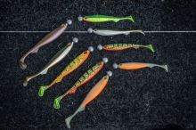 Fox Rage Gumová Nástraha Loaded Slick Shad UV Natural Perch (1)