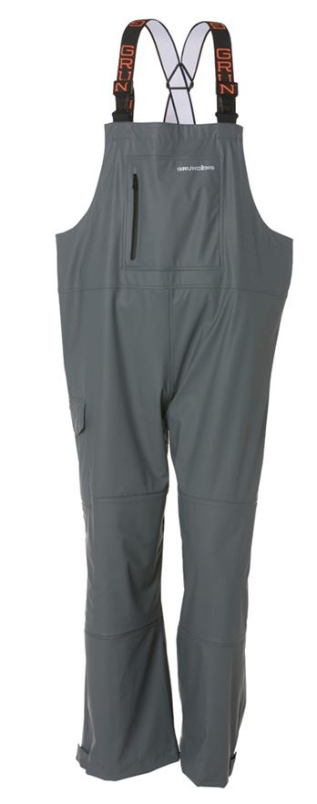 Grundéns kalhoty tourney bib iron grey - xl