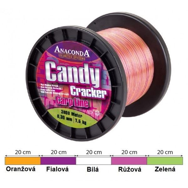 Anaconda Vlasec Candy Cracker 1200 m