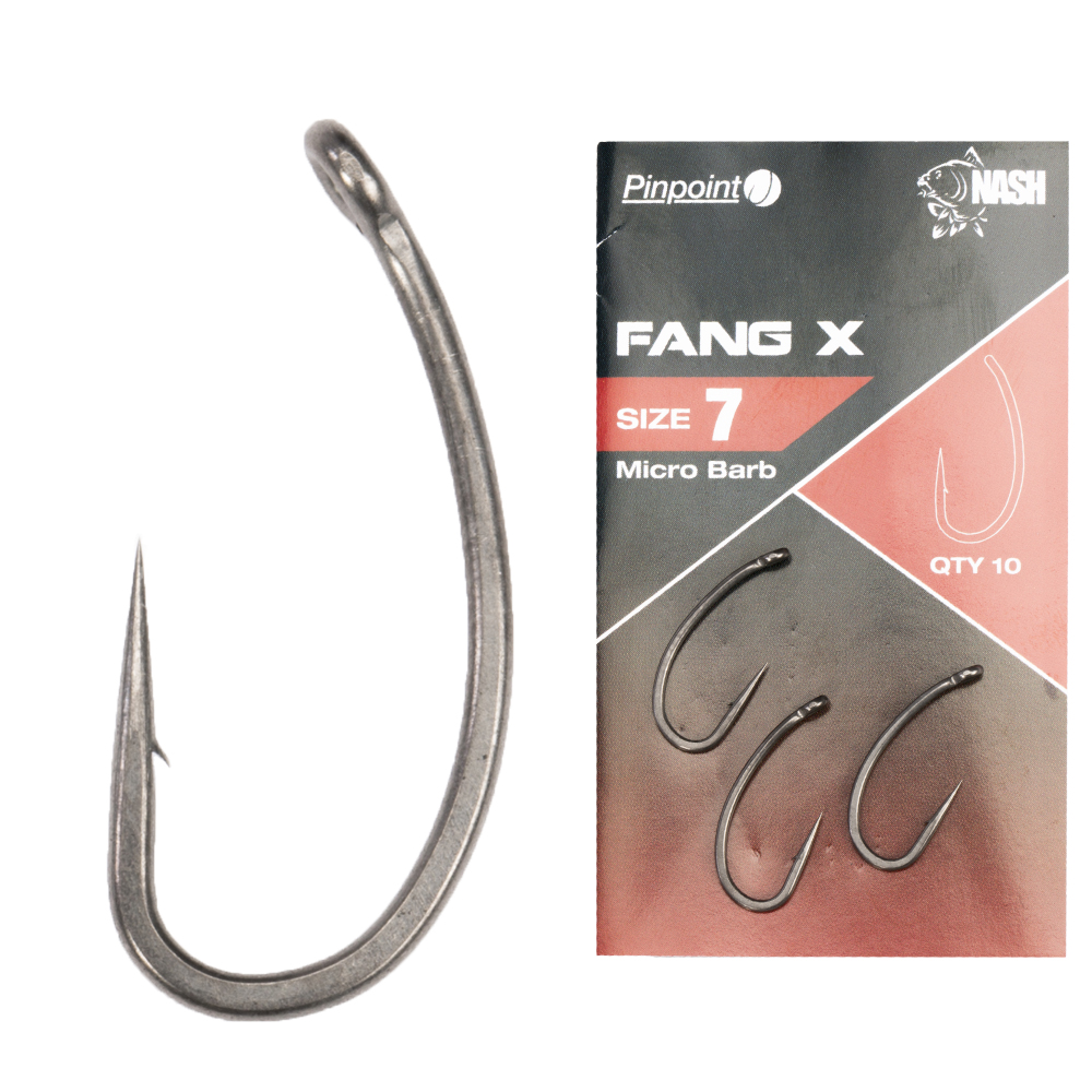 Levně Nash háčky pinpoint fang x micro barbed-velikost 4