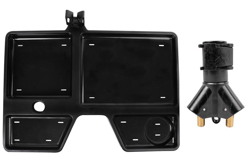 Korum plato a tripod allrounder tray and tripod adaptor