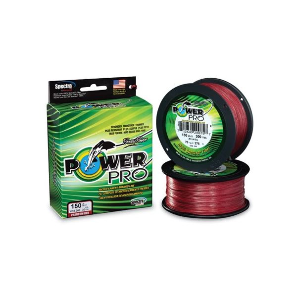 Power Pro Splétaná Šňůra Vermillion Red 275 m