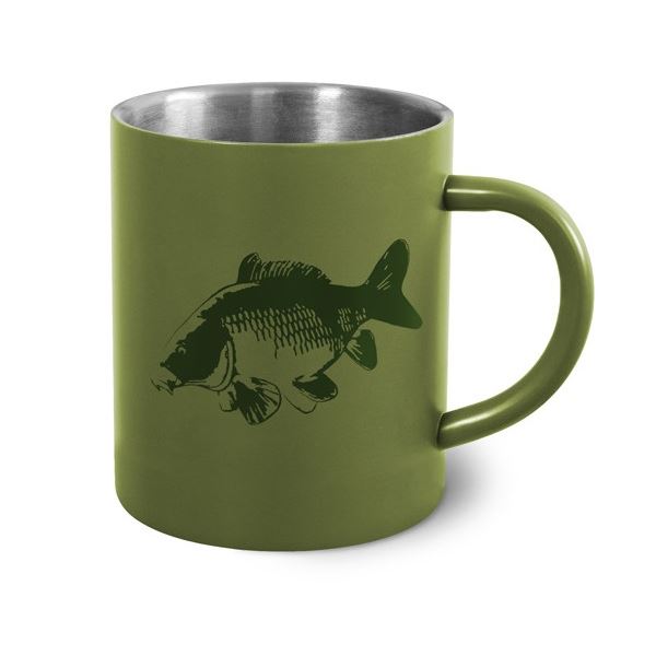 Delphin Nerezový Hrnek Carp